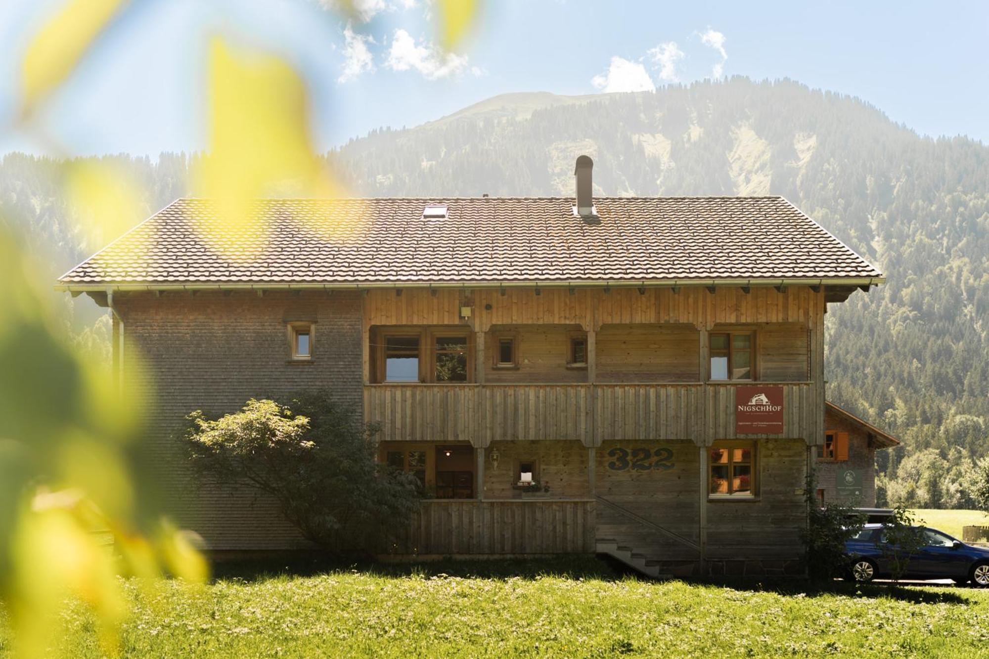 Nigschhof Vila Schoppernau Exterior foto
